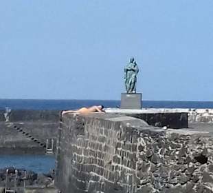 Skulptur Virgen del Carmen