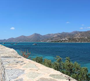 Widok z wyspy Spinalongi