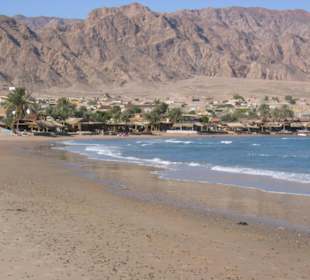 Blick vom Strand auf Tarabeen