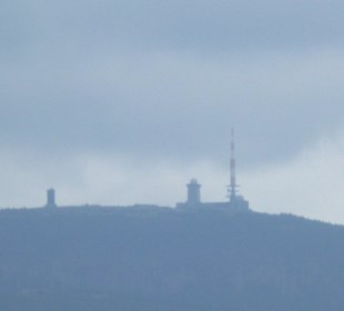 Blick zum Brocken