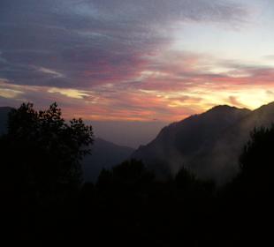 Abendstimmung am Encumeadapass