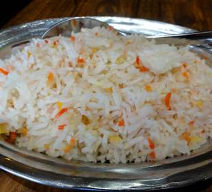 Basmati-Reis zum Hauptgericht