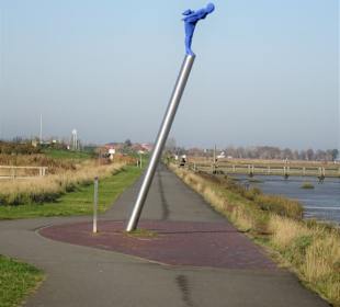 Skulpturen an der Strandpromenade