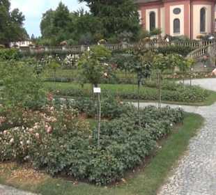 Äußerer italienischer Rosengarten