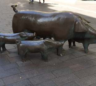 Denkmal Schweinehirt und seine Herde in Bremen