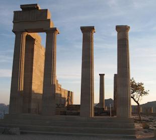Tempelanlage in Lindos