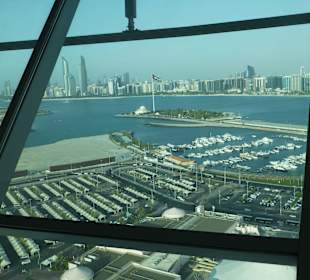 Aussicht Marina Tower Abu Dhabi ( Marina Mall )