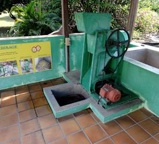 Kaffeebearbeitung mit Wasserkraft