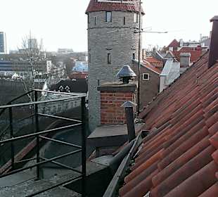 Вид сверху с площадки музея Башня Маргариты