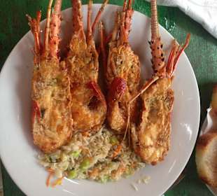 Lobster bei Harry (20 Euro).