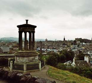 Calton Hill-Edinburgh Castle