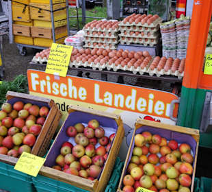 Impressionen vom Wochenmarkt Pferdemarkt