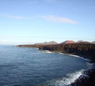 Ausläufer des Timanfalya Gebirges