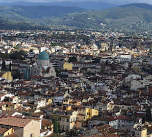 Ausblick von der Terrasse der Dom-Kuppel