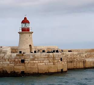 Leuchtturm beim Fort St. Elmo