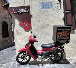 Eine übliche Altstadtstrasse