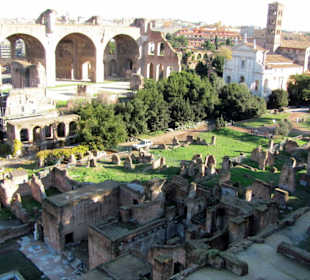 Blick aufs Forum Romanum