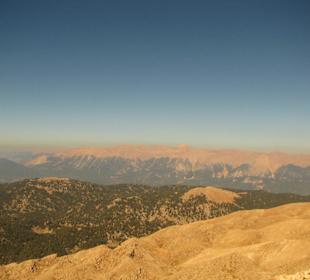 Góry Taurus ze szczytu Tahtali