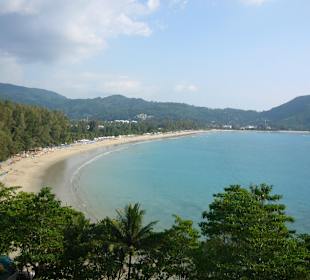 Gesamter Kamala Strand