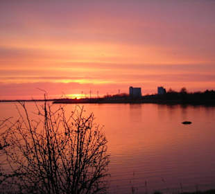 Sonnenuntergang am Binnensee
