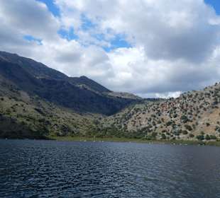 Kournas See Ausblick