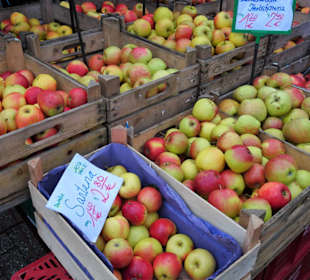 Rundgang über den Wochenmarkt Pferdemarkt