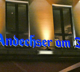 Beim Andechser am Dom auf einen „Absacker“