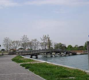 Holzbrücke nach Mazzorbo