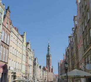 Unterwegs in der Rechtstadt von Danzig