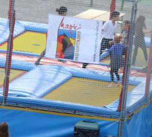 Trampolines van Magic Mountains