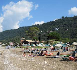 Strand von Agios Gordis