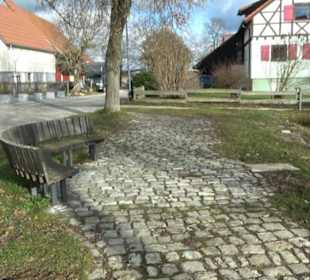 Hüle beim Dorfgemeinschaftshaus Bernloch