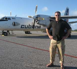 Das Flugzeug. Klein aber sicher.