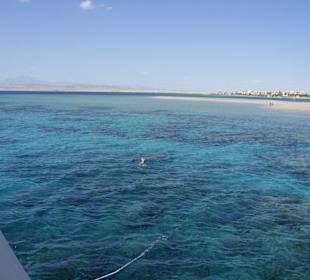 Schnorcheln im kristallklarem Wasser
