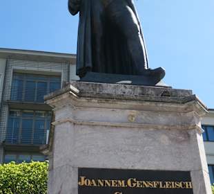 Johannes Gutenberg auf dem Mainzer Gutenbergplatz
