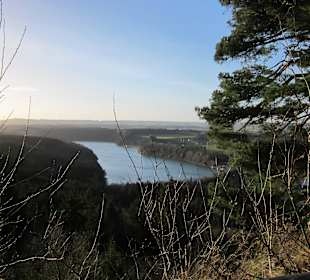 Blick aui den Lech vom Kalvarienberg