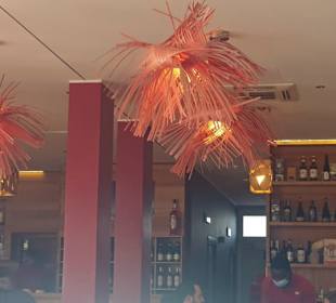 Die Deckendeko ohne Personen