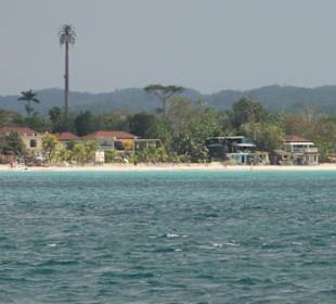 Aussicht vom Katamaran aus