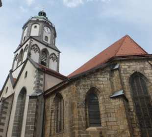 Frauenkirche: Blick zur Frauenkirche von Meißermn