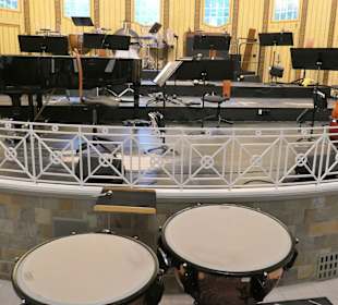 Die Konzertbühne in der WandelhalleDie Konzertbühn