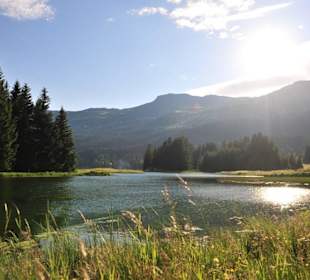 Wandern am Heidsee