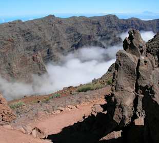 Blick vom Roque de los Muchachos