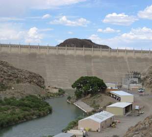 Elephant Butte Dam in New Mexico