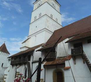 Vorratskammern an der Kirchenwand