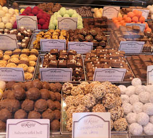 Im Verkaufsraum vom Café Reichard