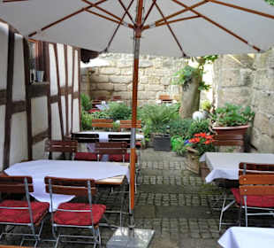 Im Garten des Ristorante Bellini