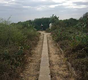 Sichtachse in Richtung Meer