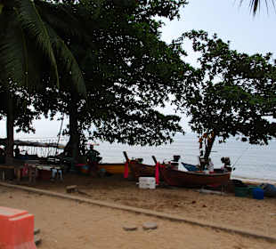 Strandabschnitt der vom Shuttlebus angefahren