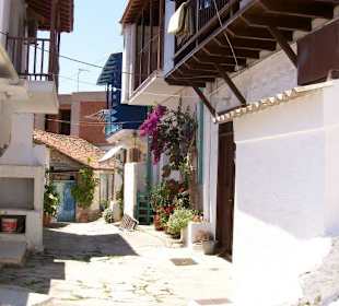 Malerisches Gässchen in Glossa