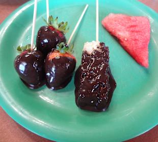 Schokobrunnenfrüchte